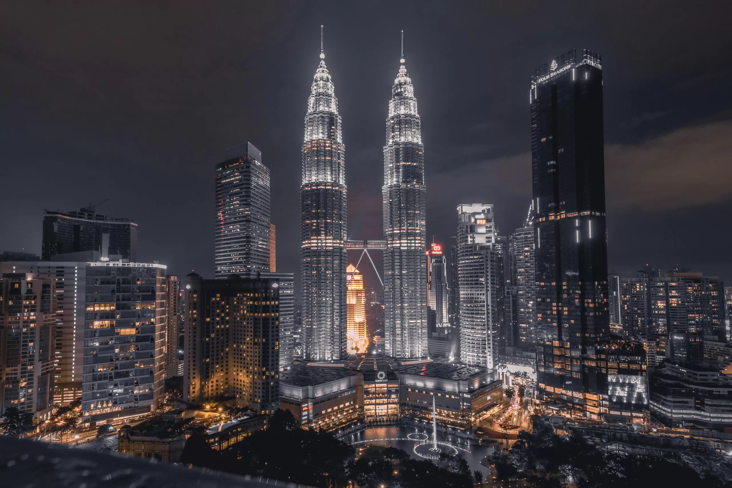 KLCC night view, Kuala Lumpur